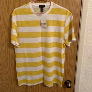Mustard Yellow Striped Shirt